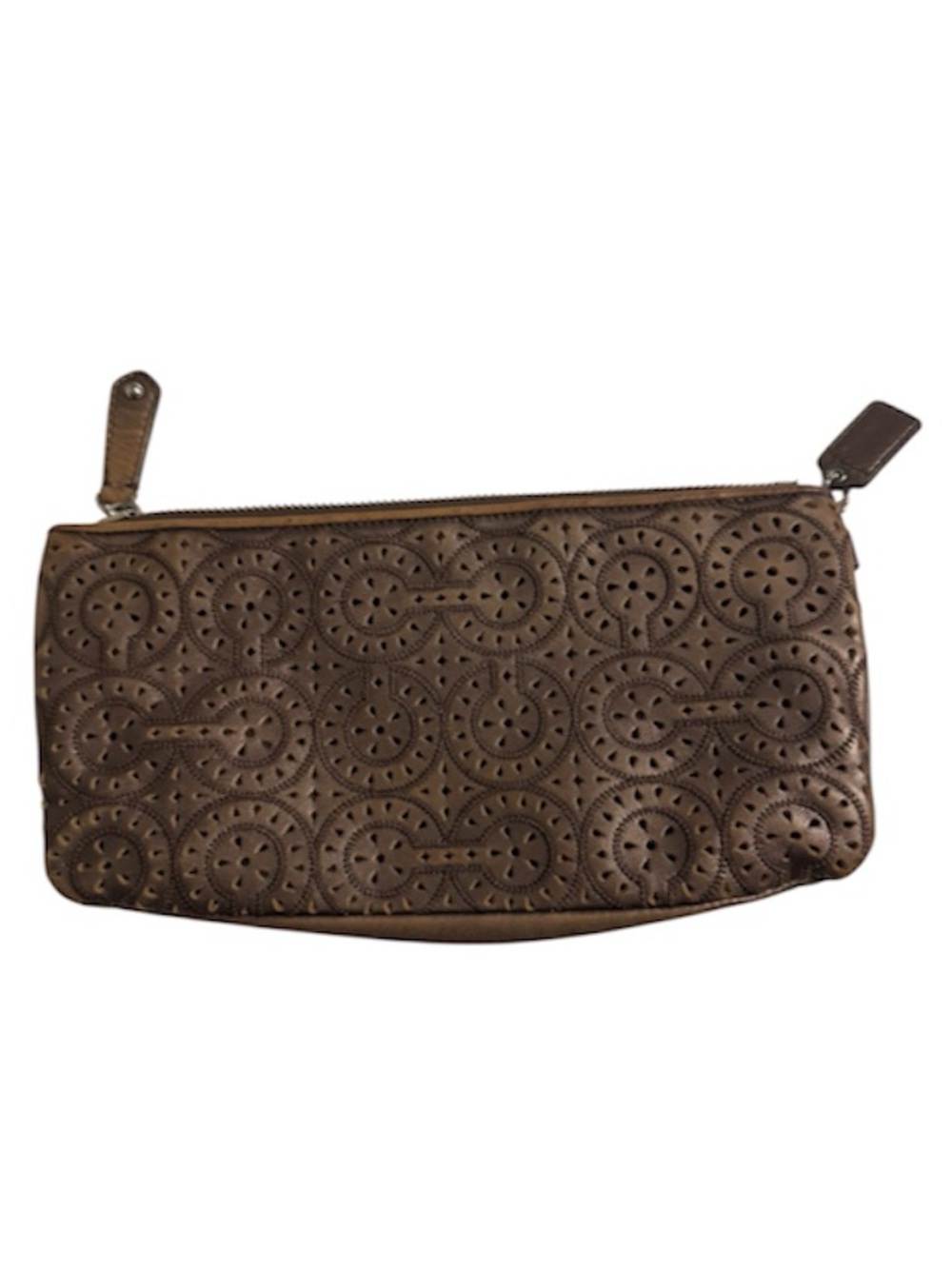 Coach clutch wristlet